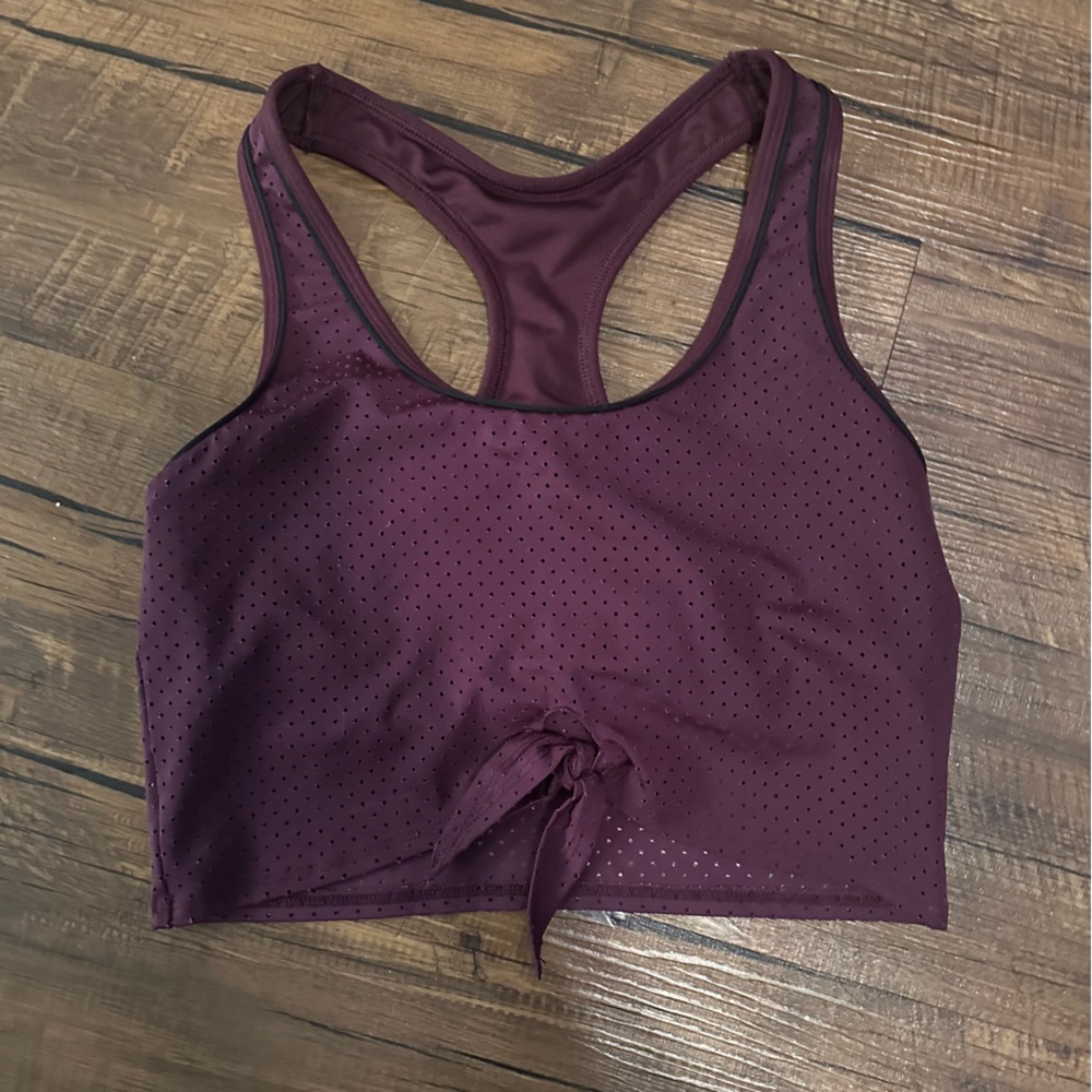 PINK ultimate workout crop tank